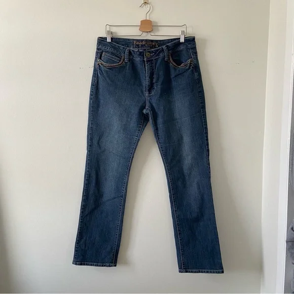 Roadrunner Embroidered Mid Rise Jeans - Picture 2 of 6